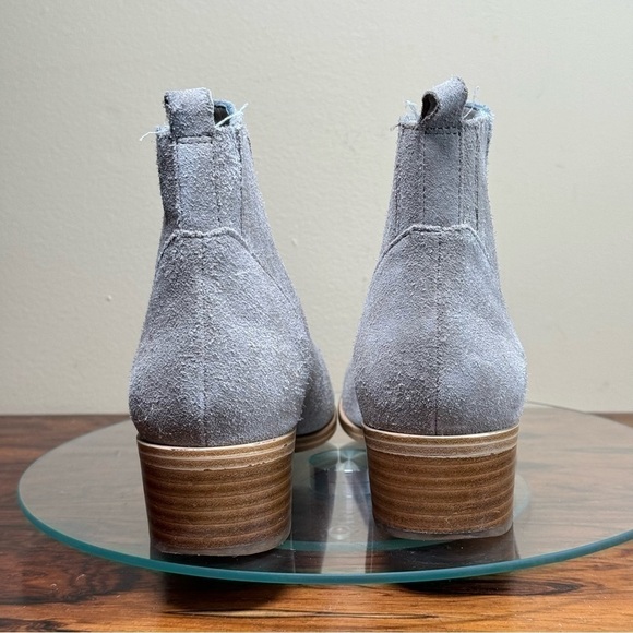 MARC FISHER Yolli Grey Suede Bootie - Picture 9 of 15